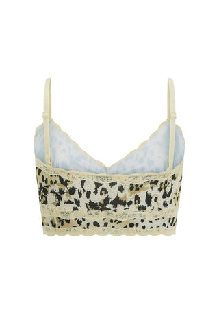 Snow Leopard Lace Bralette