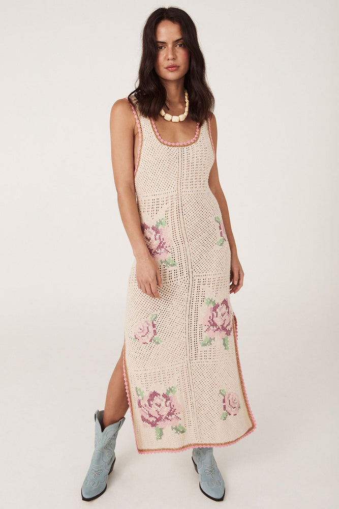 Coastal Granny Midi Dress