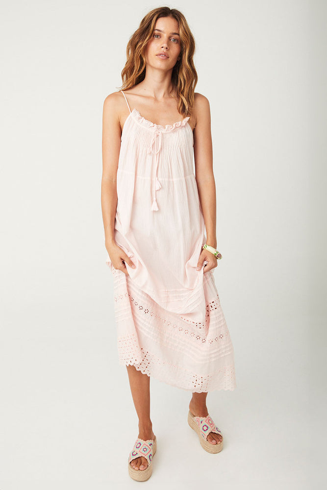 Love in the Afternoon Lace Maxi Dress